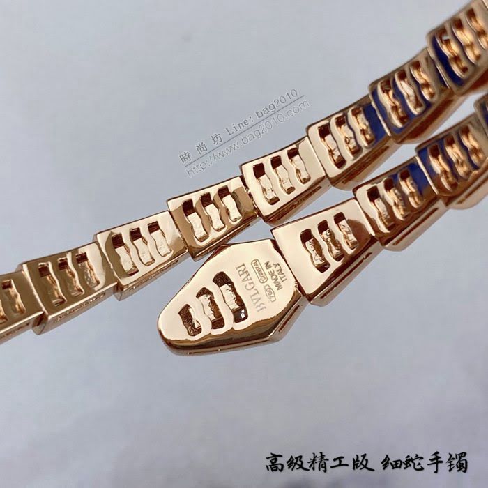 Bvlgari飾品 寶格麗高級精工版手鐲 寶格麗細蛇手鐲  zgbq3349